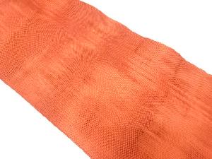 霞模様織り出し　名古屋帯